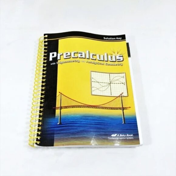 ABeka Precalculus with Trigonometry and Analytical Geometry Homeschool Book Set - Picture 3 of 5